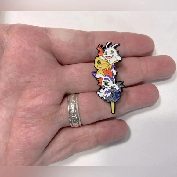 Digimon - The Creat of Reliability w/ Pitchmon, Bukamon & Gomamon 🤍🌊 - Picture 4 of 5